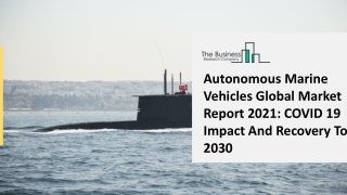 Autonomous Marine Vehicles Market Mergers and Acquisitions, Research Analysis To 2025