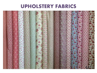Upholstery Fabrics
