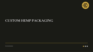 Custom Hemp Packaging