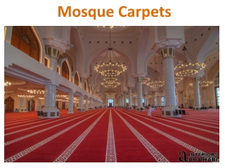 Mosque Carpets