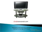 Guide to TV Stands - TV Wall Mounts