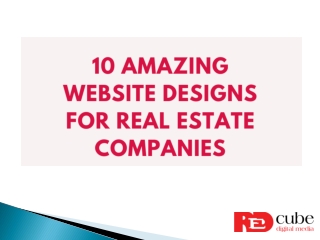 10 Amazing Website Designs for Real Estate Companies