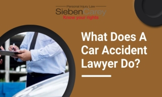What Does A Car Accident Lawyer Do