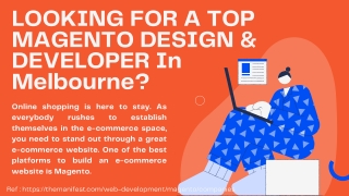 LOOKING FOR A TOP MAGENTO DESIGN & DEVELOPER In Melbourne?