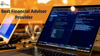 Best Financial Advisor Provider