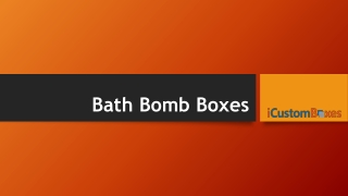 ICustomBoxes Is The Best Choice For Bath Bomb Boxes