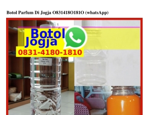 Botol Parfum Di Jogja O8ᣮ1-Կ18O-181O(whatsApp)