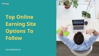 Top 10 Online Earning Site Options to Follow