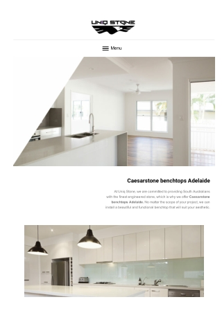 Caesarstone benchtops Adelaide