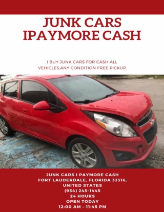 JUNK CARS I PAYMORE CASH