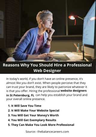 Reasons Why You Should Hire a Professional Web Designer