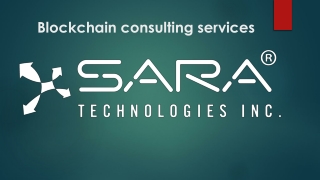Blockchain Consulting Services