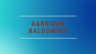 Garridan Baldomino