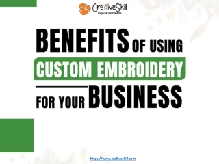 What Are The Benefits Of Custom Embroidery For Your Business