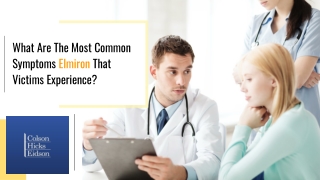 What Are The Most Common Symptoms Elmiron That Victims Experience?
