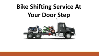 Bike shifting service at your door step