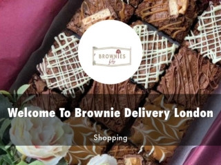 Brownie Delivery London