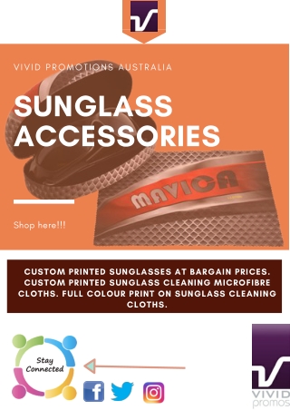 Promotional Sunglasses Cases & Cleaners | Vivid Promotions Au