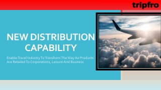 NDC | New Distribution Capability | Global Distribution System