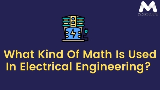 What Kind Of Math Is Used In Electrical Engineering?