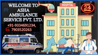 Dial Lowest Price Covid-19 Patients Ambulance Service in Patna |ASHA