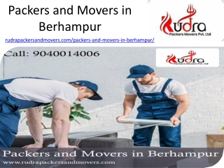 Packers and Movers in Berhampur