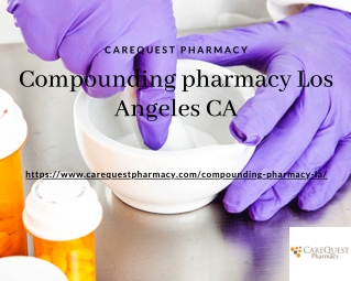 Compounding pharmacy Los Angeles CA