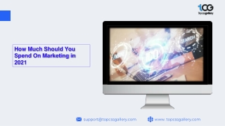 How Much Should You Spend On Marketing in 2021?