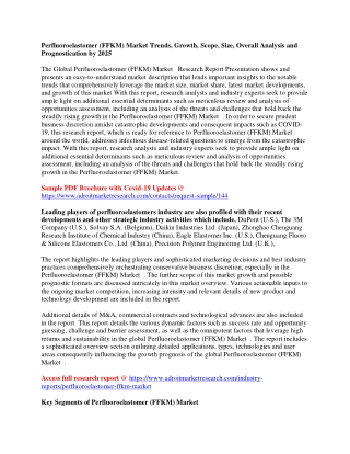 Perfluoroelastomer (FFKM) Market