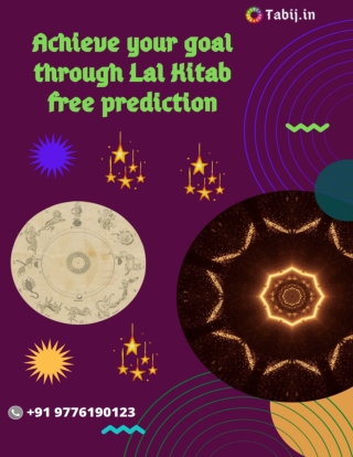 Achieve your goal through Lal Kitab free prediction