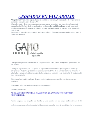 administradores de fincas Valladolid