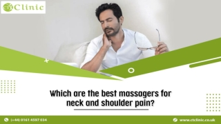 Which are the best massagers for neck and shoulder pain?