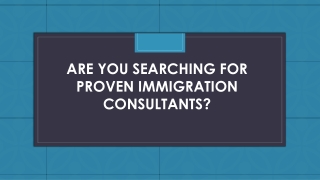 Are you looking for a Immigration Agency?