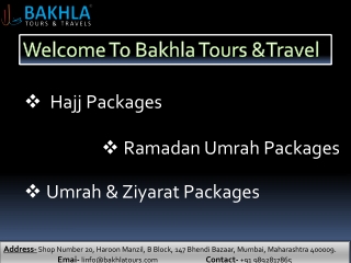 Best Ziyarat Tour Package from Mumbai 2021