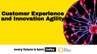 Customer Experience and Innovation Agility course – MITID Innovation