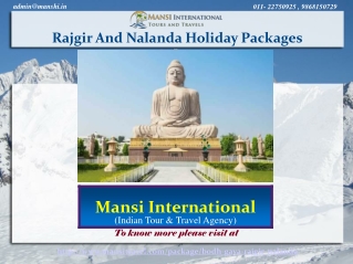 Best Rajgir And Nalanda Holiday Packages