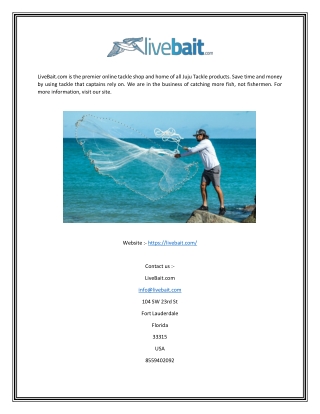 Livebait | LiveBait.com