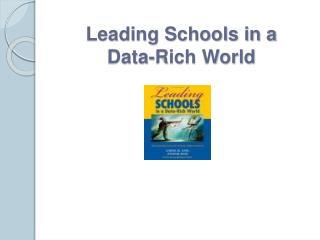 Leading Schools in a Data-Rich World