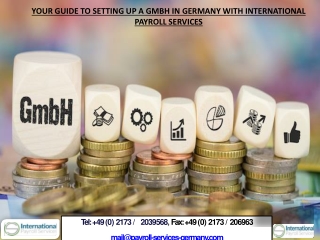 YOUR GUIDE TO SETTING UP A GMBH IN GERMANY WITH INTERNATIONAL PAYROLL SERVICES