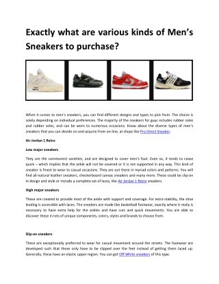 Sports Shoes Online | Pro Direct Sneaker