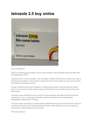 letrozole 2.5 buy online