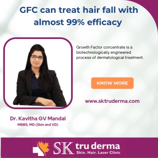 GFC and hair fall | Best Dermatologist in Bangalore  | Sktruderma | Dr.Kavitha GV Mandal