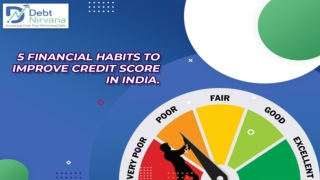 5 Financial Habits to Improve Credit Score in India