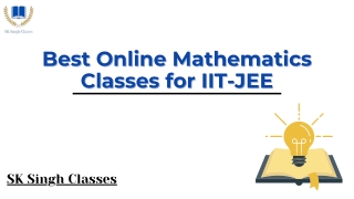 Online Maths Classes for IIT-JEE