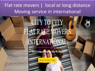 Arlington moving companies in international