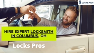 Hire Professional Locksmith In Columbus, OH | Locks Pros