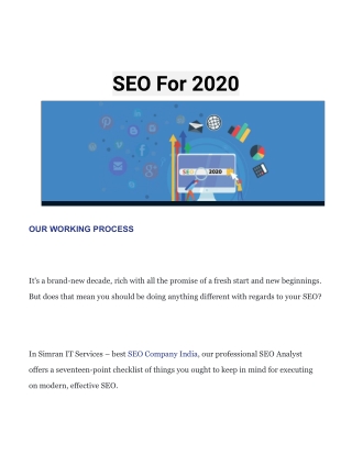 seo 2020
