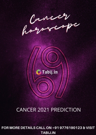 Cancer Horoscope 2021: cancer yearly horoscope for happy life