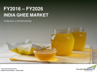 “India Ghee market is expected to witness significant growth during the forecast period.