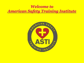 Get Online CPR Class With ASTI